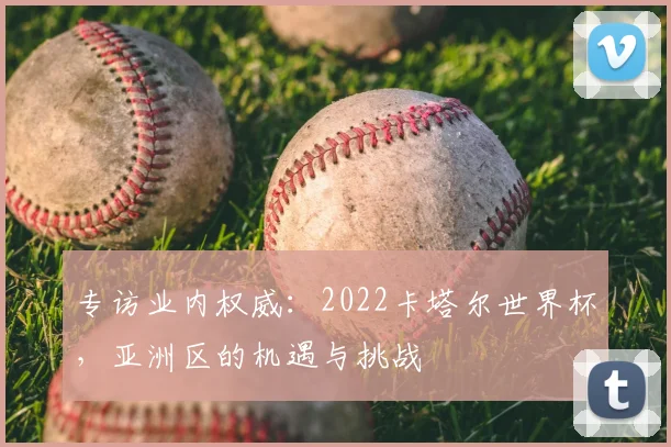 专访业内权威:2022卡塔尔世界杯,亚洲区的机遇与挑战
