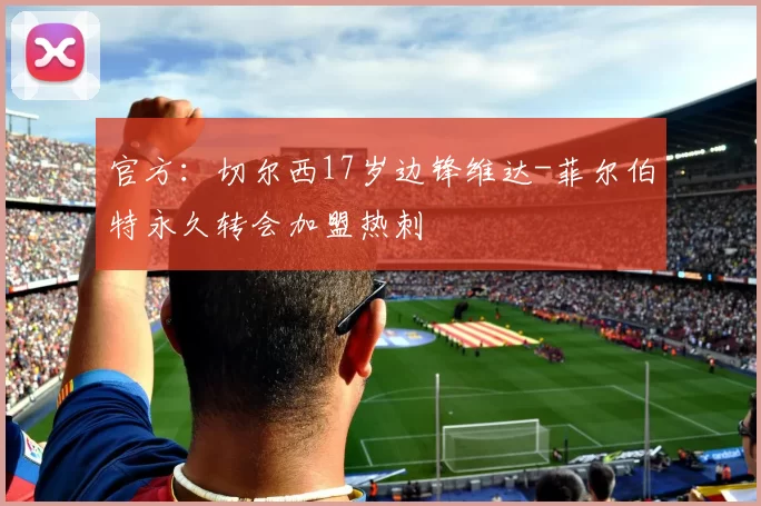 官方：切尔西17岁边锋维达-菲尔伯特永久转会加盟热刺